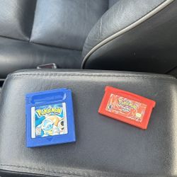 Pokémon Blue And/Or Pokemon Fire Red