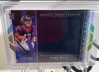 2023 Panini Origins Tank Dell RC Rookie Jumbo Jerseys #50/199 TEXANS! #RJJ-TD