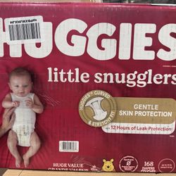 Brand New Huggies Size 1 - 168 Ct