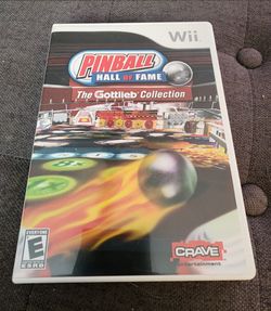 Pinball Hall of Fame Wii Game with Case & Instruction Booklet