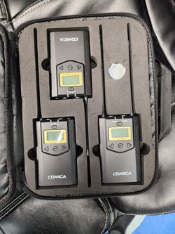 Comica Wireless lavalier Mic & receiver