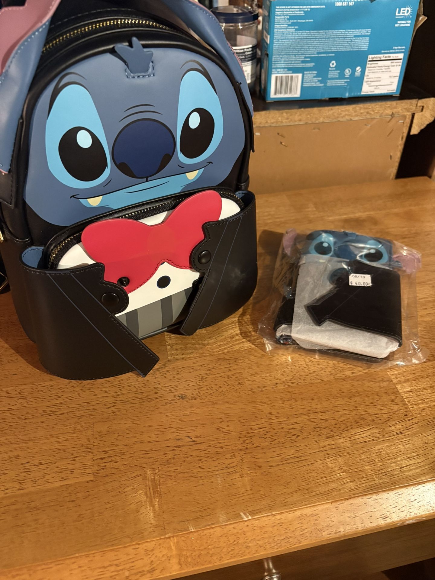 Stitch Vampire Loungefly Set