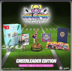 Lollipop pop chainsaw  cheerleader edition for nintendo switch