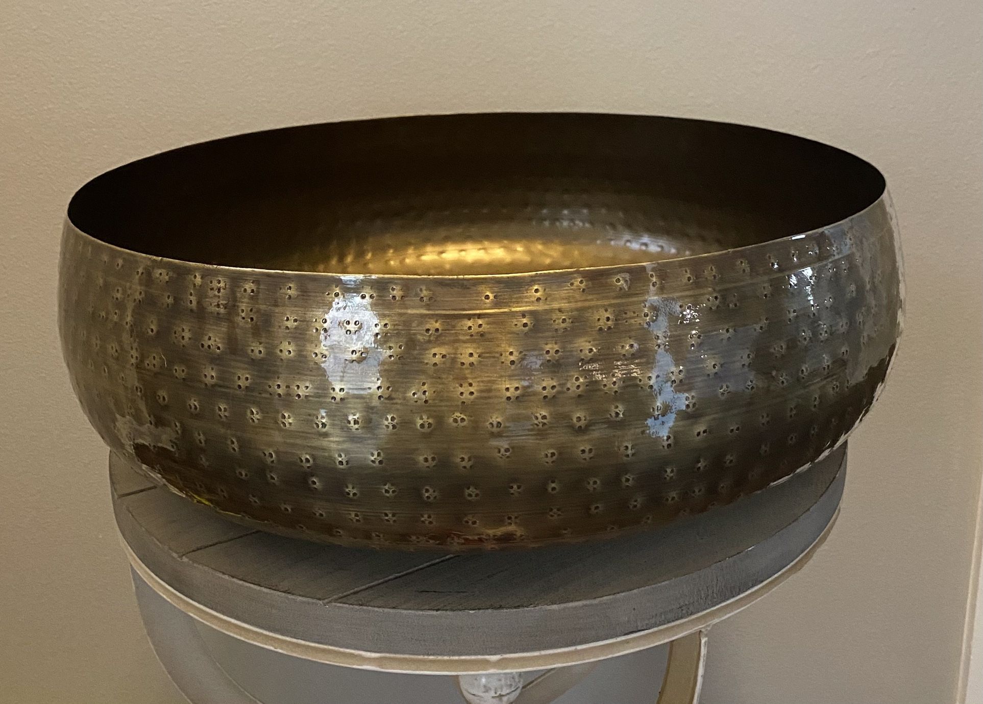 Large Brass Bowl