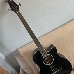 Acoustic bass guitar