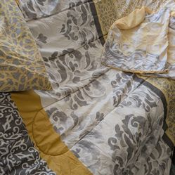 Queen Size Comforter & Two Pillow Shams