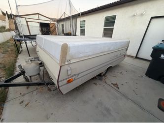 Coleman pop up trailer