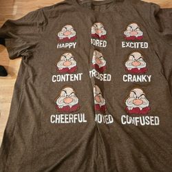 Disney Grumpy Shirts 