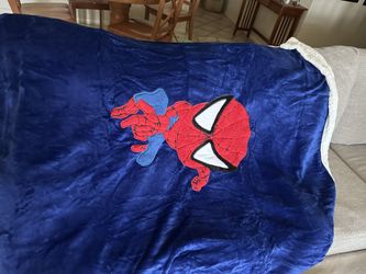 Spiderman Kids Sherpa Blanket