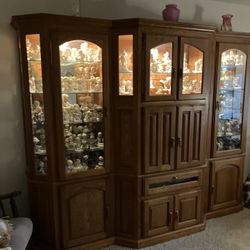 Oak Entertainment Center