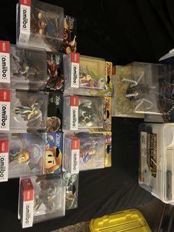 Nintendo Amiibo Lot - Sealed/Some Cosmetic Flaws