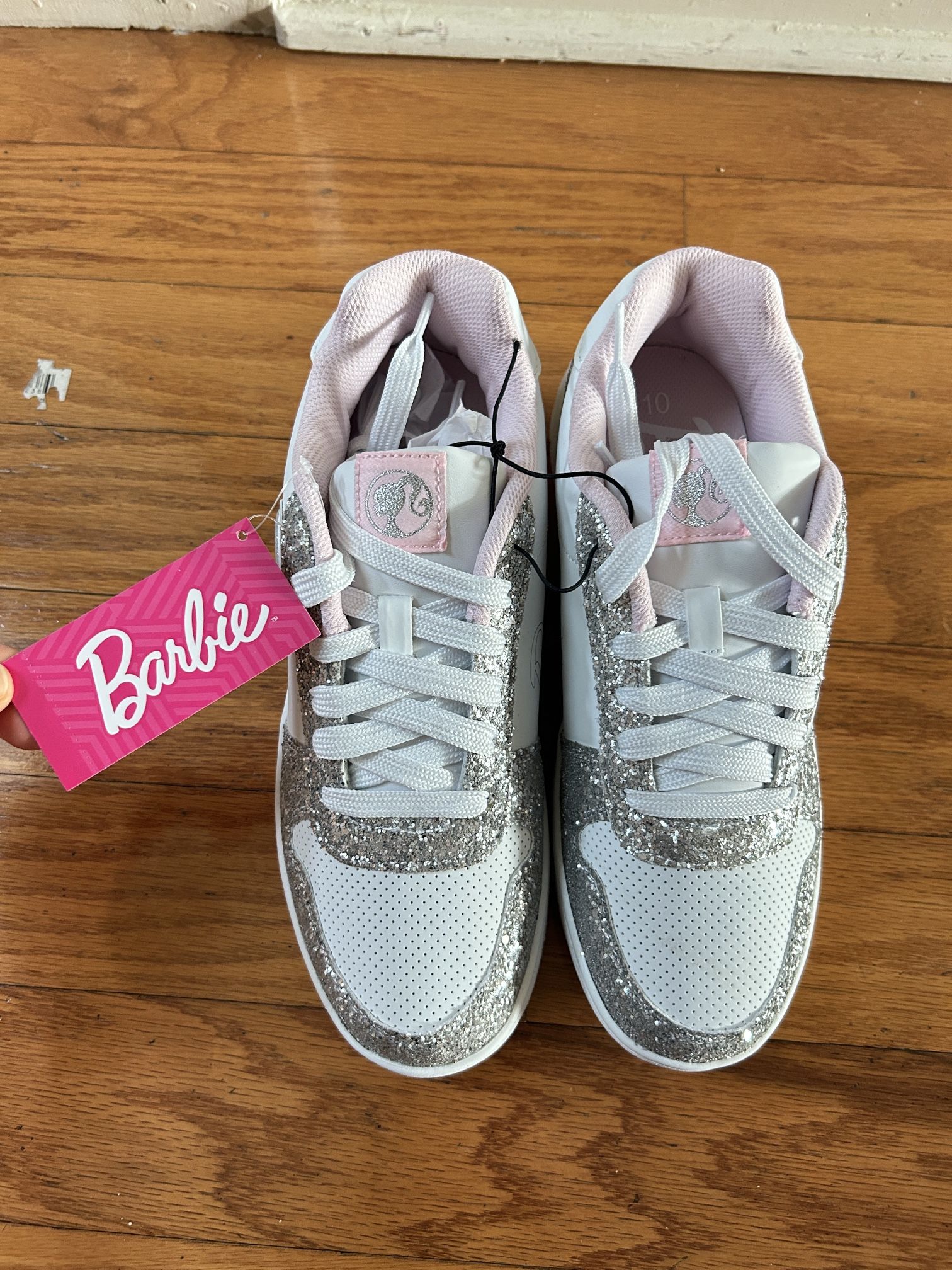 NWT Licensed Barbie women Sneakers Size 10
