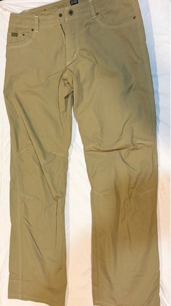 Kuhl Men’s Revolver Khaki Hiking Pants 36 x 34