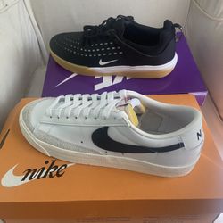Two brand New Pairs Of Nikes, Both 8.5 Men’s