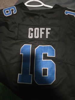 Detroit lions goff jersey kids
