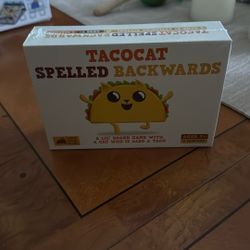 Tacocat Spelled Backwards Kids Game (sealed)