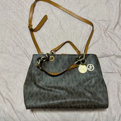 Michael Kors Dark Brown Crossbody Bag