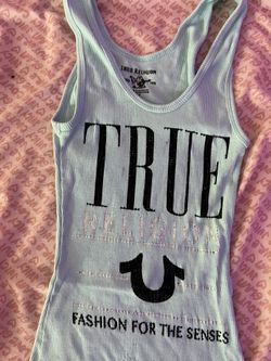 True Religion Rhinestone Tank Top