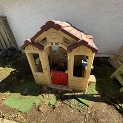 Playhouse And Slide FREE