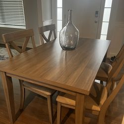 Dining Table With Four Chairs.