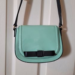 Kate Spade New York Chelsea Park Jade Patent Leather Bow Crossbody