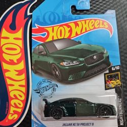 Hot Wheels Mainline Jaguar XE SV Project 8