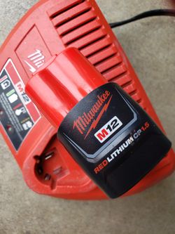 Milwaukee M12 Battery And Charger