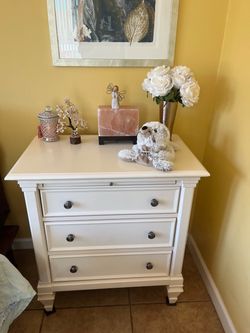 White Side Table