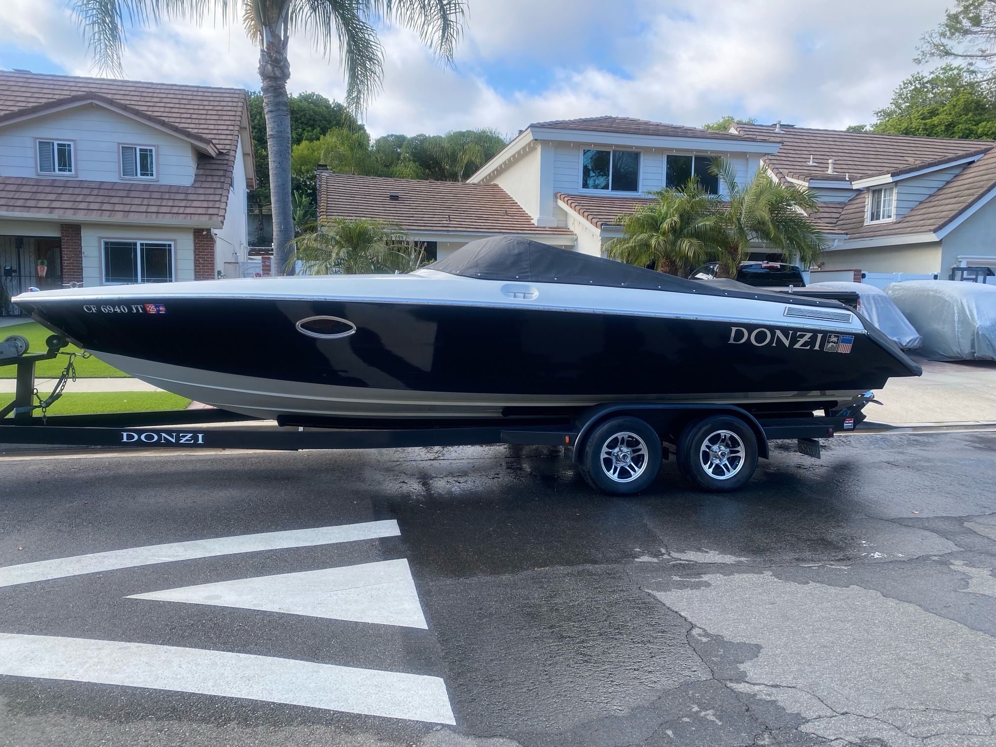 1989 DONZI 25 Offshore Race Boat