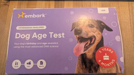 Embark Brand Dog Age Test