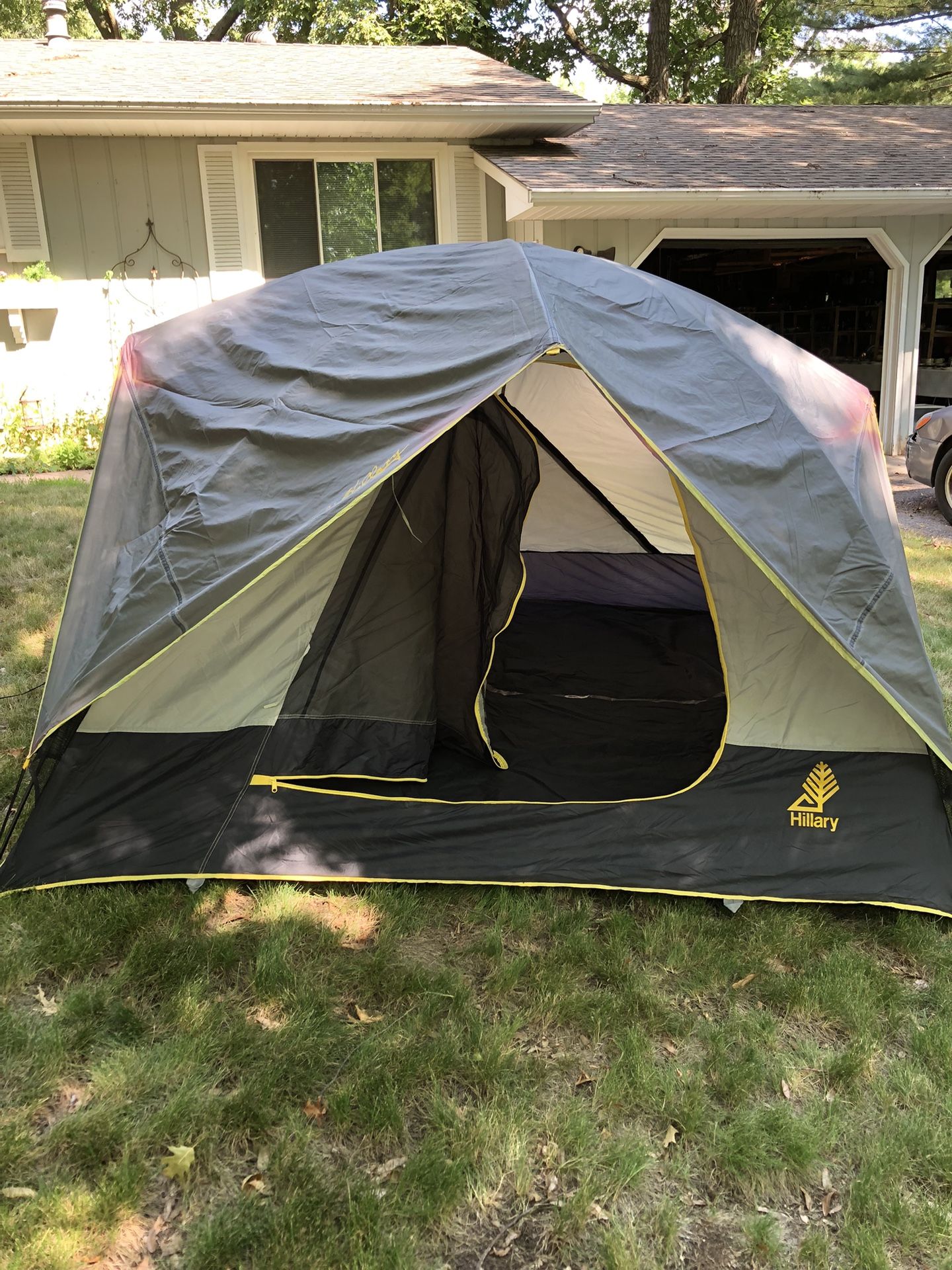 Reduced Sears Hillary Sports Tent 7’x 7’ Sleeps 3, Separate Price Sleeping Bags Cash Pickup In White Bear Lake Home