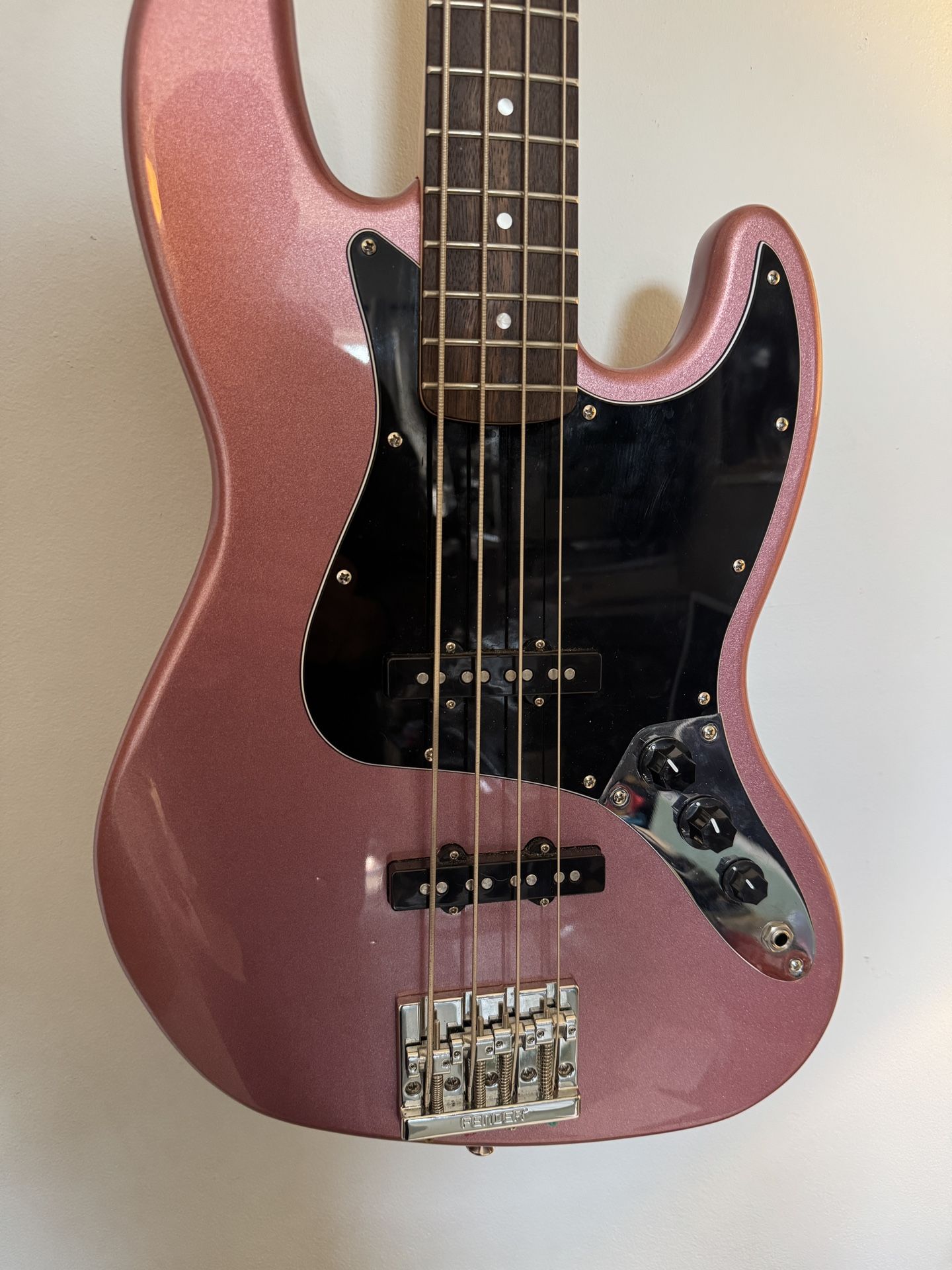 Squire Jazz Bass with Upgrades