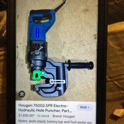 Hougen 75002 Electric Hydraulic Hole Puncher