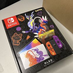 Nintendo Switch OLED  Pokemon Scarlet & Violet Edition