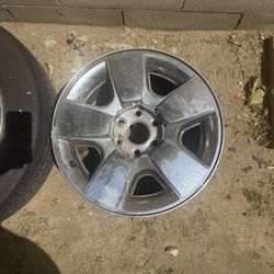 Selling a set of 20” chrome OEM wheels/rims with tires mounted. Rims are in decent used condition with normal wear. Tires will need to be replaced, so