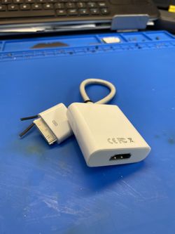 Old iPad iPhone HDMI adapter