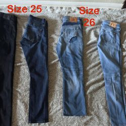 Authentic True Religion Jeans For Women Size 25 and 26