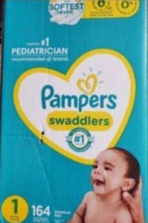 
pampers swaddlers
164 count
