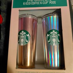 Star Bucks 24 Oz Tumbler Set