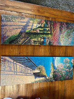 Guy Begin painting matching set