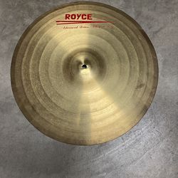 Royce 18” Ride/Crash Cymbal