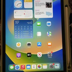 iPad 9th Generation With Case And Pencil