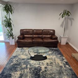 Naos Glass and Metal Motion Coffee Table
