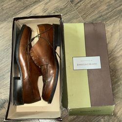 Johnston & Murphy Brown Leather Dress Shoes – Size 11 1/2 – Great Condition
