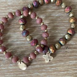 beaded bracelets set