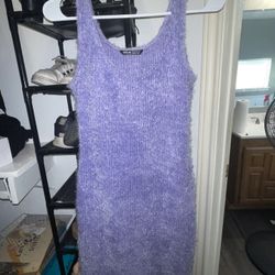 SHEIN lavender dress 