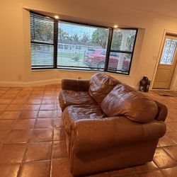 Leather Couch