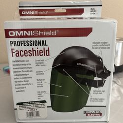 Lincoln Electric OMNIShield Professional Face Shield - Shade 3 IR Lens - Premium Headgear - K3753-1