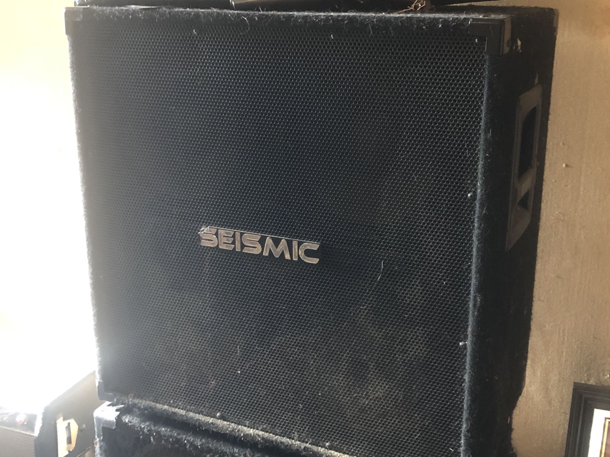 Seismic Guitar Speaker Cabinet 4x10 Inch Speakers