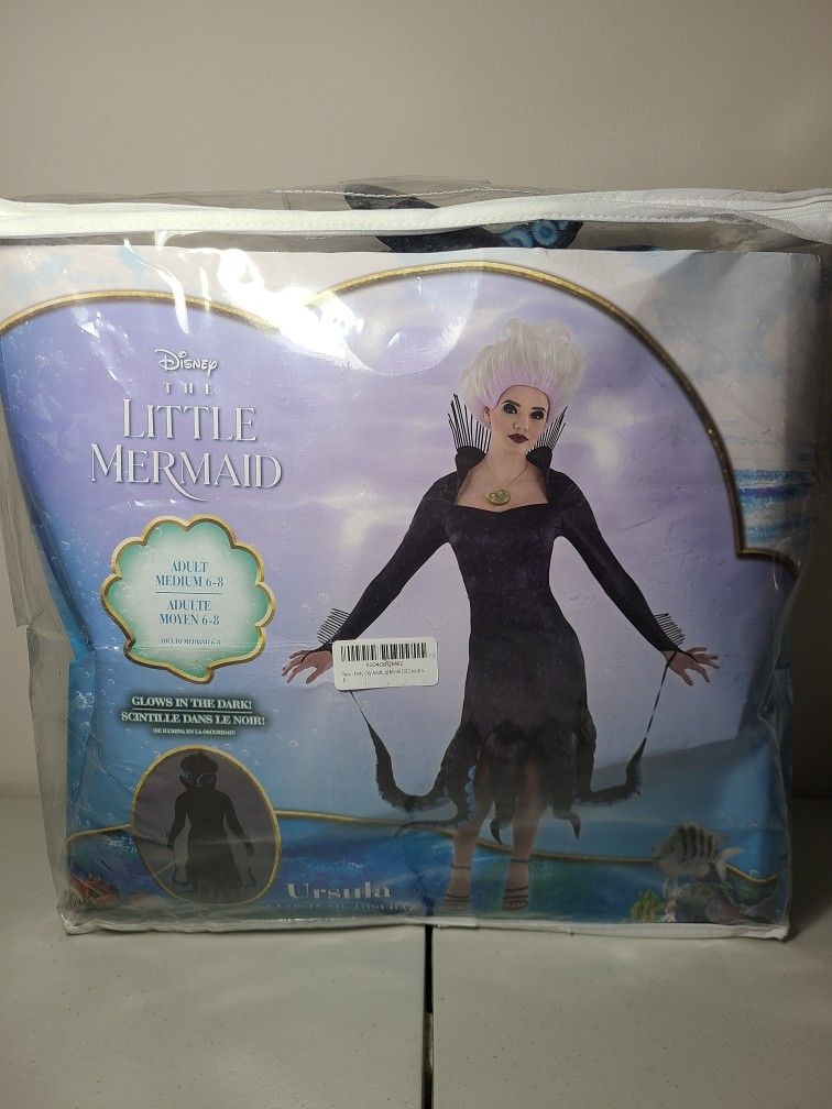 The Little Mermaide Ursula Halloween Costume New